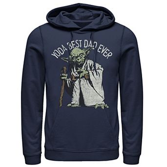 Men's Star Wars "Yoda Best Dad Ever" Hoodie