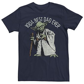 Men's Star Wars Yoda Best Dad Ever Tee