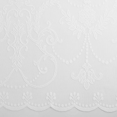 No. 918 Ariella Floral Lace Curtain Panel 