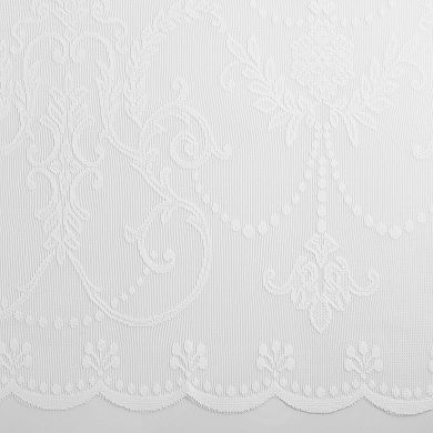 No. 918 Ariella Floral Lace Curtain Panel