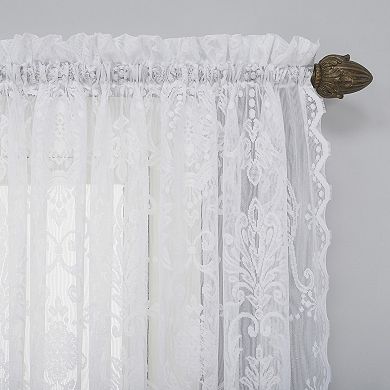 No. 918 Ariella Floral Lace Curtain Panel 