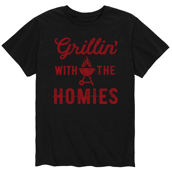 Men's Grilling With The Homies Tee