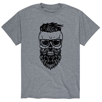 Men's Bearded Skull Dude Tee