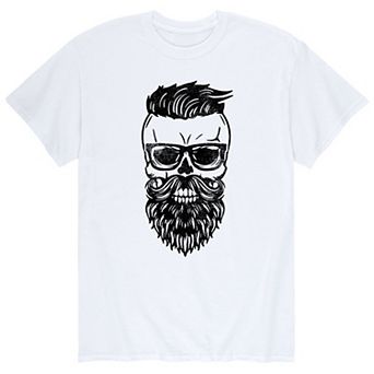 Men's Bearded Skull Dude Tee