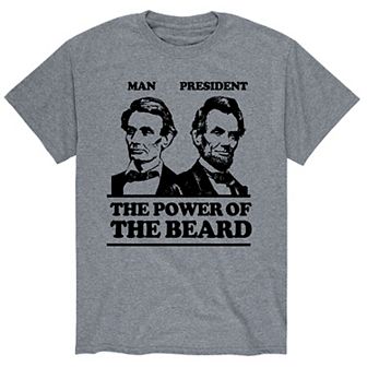 Men's The Power Of The Beard Tee