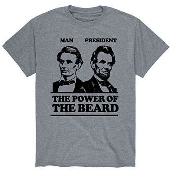 Men's The Power Of The Beard Tee
