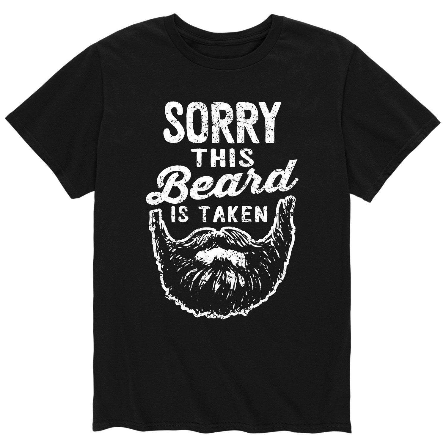 Image for Licensed Character Men's "Sorry This Beard Is Taken" Tee at Kohl's.