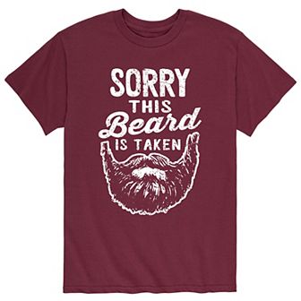 Men's "Sorry This Beard Is Taken" Tee