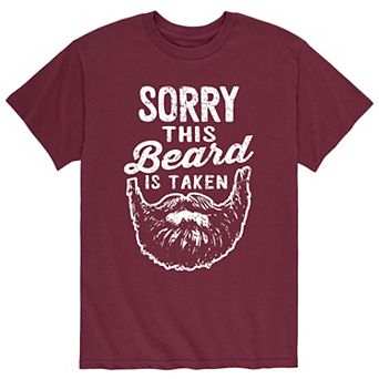 Men's "Sorry This Beard Is Taken" Tee