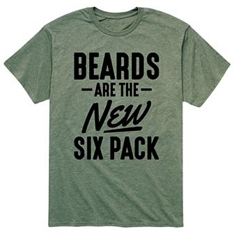 Men's Beards Are The New Six Pack tee