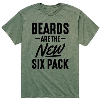 Men's Beards Are The New Six Pack tee