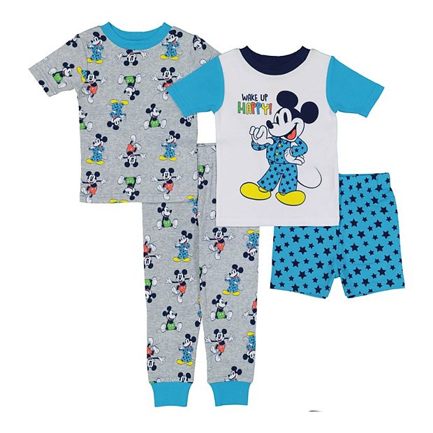 Toddler Boy Disney Mickey Mouse Wake Up Happy Tops Bottoms