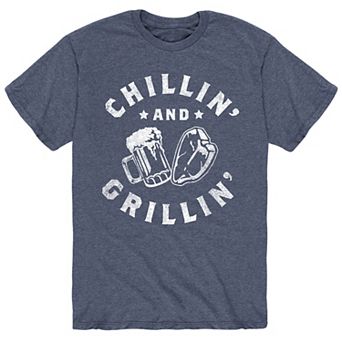 Men's Chillin And Grillin tee