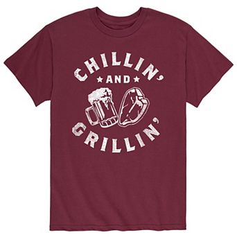 Men's Chillin And Grillin tee