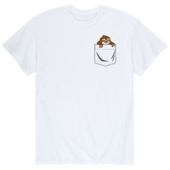 Men's Sloth Pocket Tee
