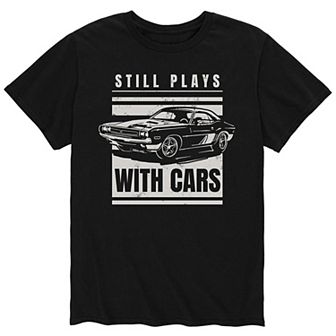 Men's Still Plays With Cars Tee
