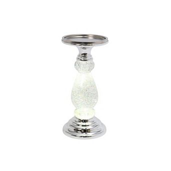 Battery Operated Water Globe Candle Holder Table Decor