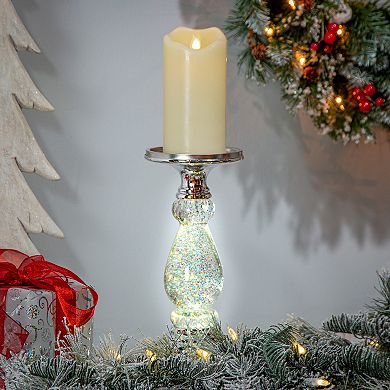Battery Operated Water Globe Candle Holder Table Decor