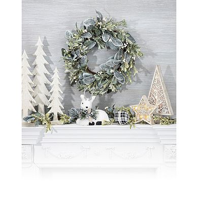 Light-Up Laser Cut Tree Christmas Floor Decor