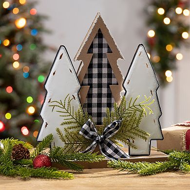 Holiday Christmas Tree Table Decor