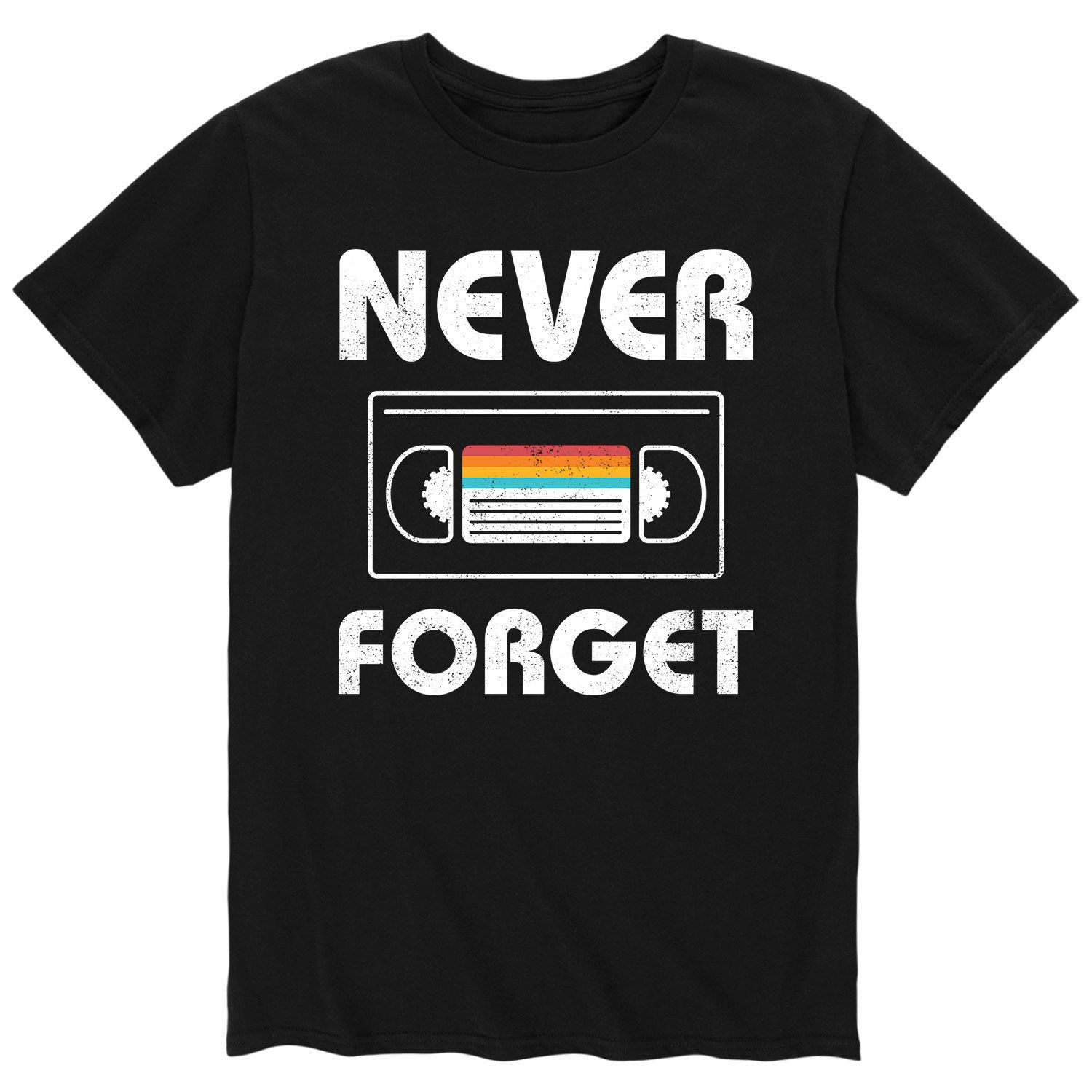 Image for Licensed Character Men's Never Forget VHS Tee at Kohl's.