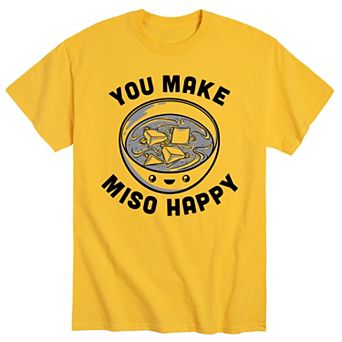 Men's "You Make Miso Happy" Tee