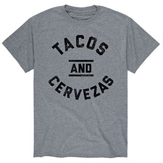Men's Tacos And Cervezas Tee