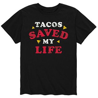 Men's "Tacos Saved My Life" Tee