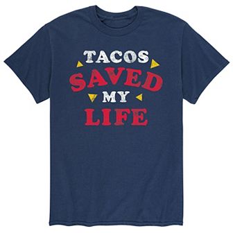 Men's "Tacos Saved My Life" Tee