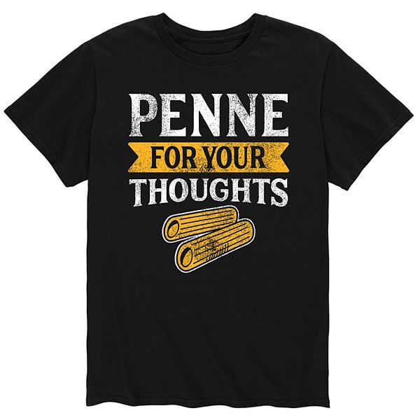 Men's "Penne For Your Thoughts" Tee