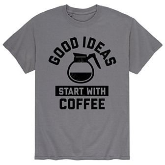 Men's Good Ideas Coffee Tee