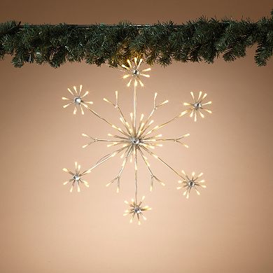 LED 102-Light Snowflake Wall Decor