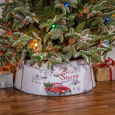 Let It Snow Christmas Tree Collar