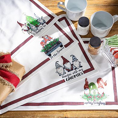 Gnome Placemat Table Decor 4-piece Set