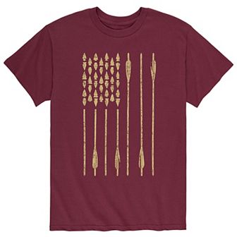 Men's Bow & Arrow American Flag Tee