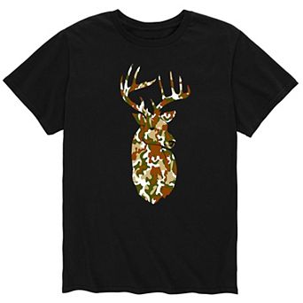 Men's Camo Buck Tee