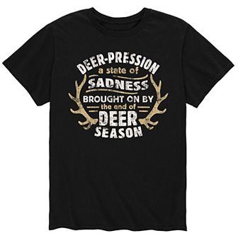 Men's Deerpression Definition Tee