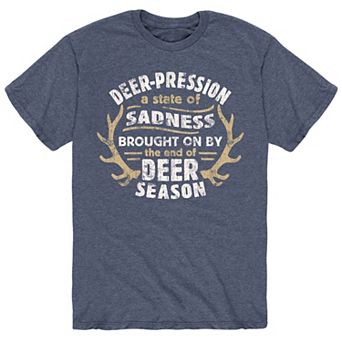 Men's Deerpression Definition Tee