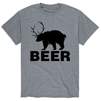 Men's Hunting Beer Bear Tee