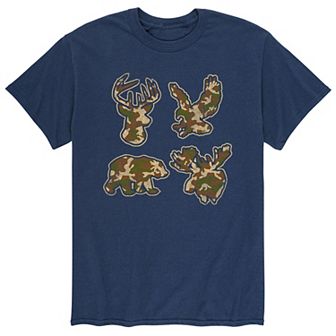 Men's Camo Animals Tee