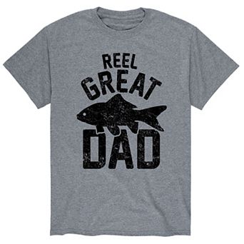 Men's "Reel Great Dad" Fishing Tee
