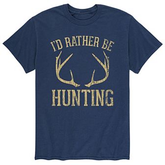 Men's Id Rather Be Hunting Tee