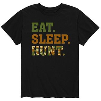Men's Eat Sleep Hunt Camo Tee
