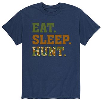 Men's Eat Sleep Hunt Camo Tee