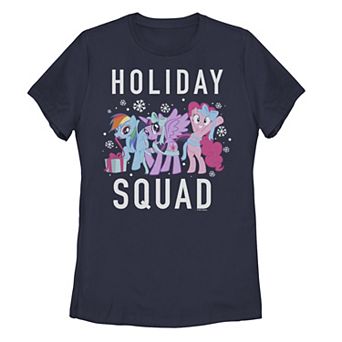 Juniors' My Little Pony Holiday Squad Trio Portrait Tee