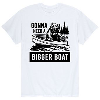 Men's "Gonna Need A Bigger Boat" Bear Tee