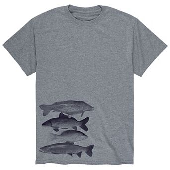 Men's Freshwater Fish Stacked Tee