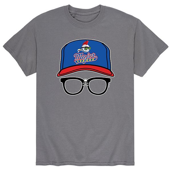 Men's Major League Cap & Glasses Baseball Tee