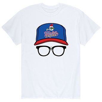Men's Major League Cap & Glasses Baseball Tee