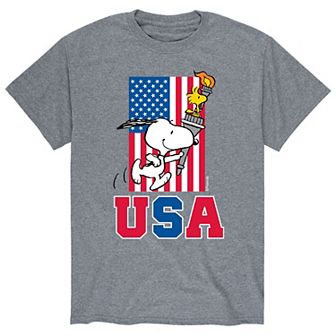 Men's Peanuts USA Torch Tee